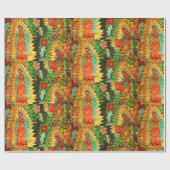 Unsere Dame von Guadalupe Mexiko Geschenkpapier (Flach)
