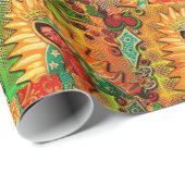 Unsere Dame von Guadalupe Mexiko Geschenkpapier (Rolleneckpunkt)