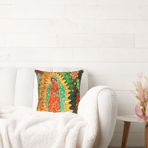 Unsere Dame von Guadalupe Mexiko Kissen