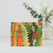 Unsere Dame von Guadalupe Mexiko Postkarte (Stehend Vorderseite)