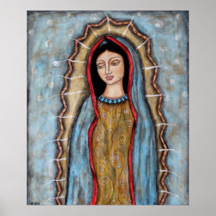 Unsere Dame von Guadalupe-Plakat Poster