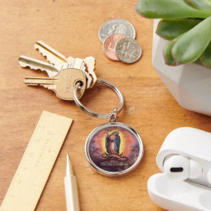 Unsere Dame von Guadalupe Rev. 12 Schlüsselanhänger