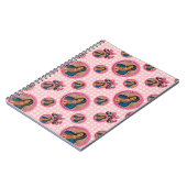 Unsere Dame von Guadalupe Roses Notizblock (Linke Seite)