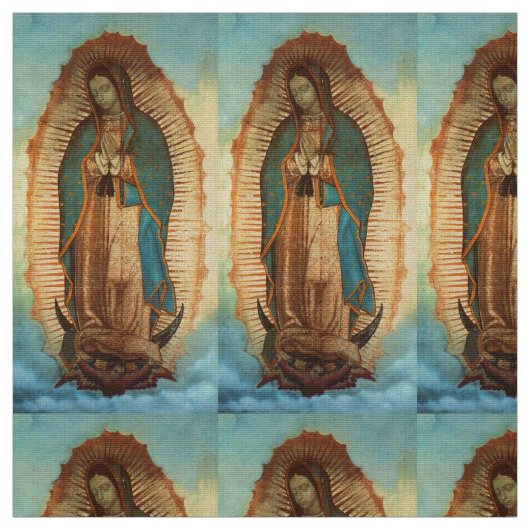 Unsere Dame von Guadalupe Stoff (Muster)