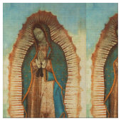 Unsere Dame von Guadalupe Stoff (Nahaufnahme)