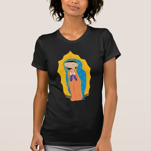 Unsere Dame von Guadalupe T-Shirt (Vorderseite)