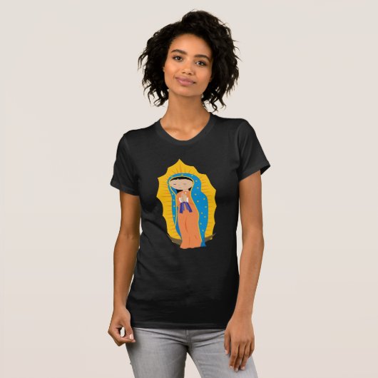 Unsere Dame von Guadalupe T-Shirt (Vorne ganz)