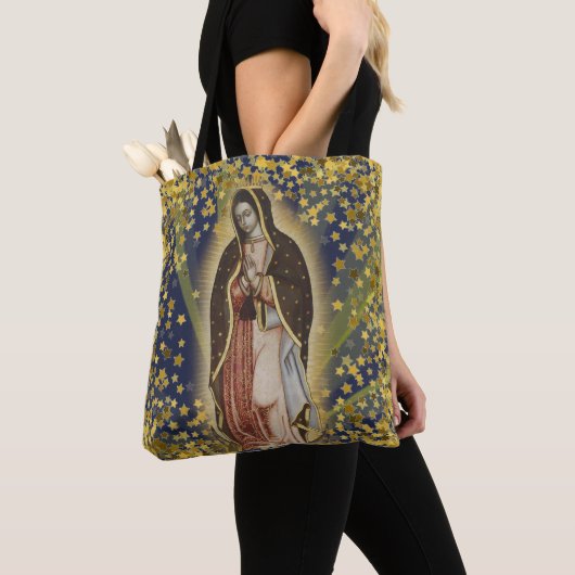 Unsere Dame von Guadalupe-Tasche Tasche (Von Nahem)