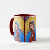 Unsere Dame von Guadalupe - Tasse (Wecker) (Vorderseite Links)