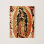 Unsere Dame von Guadalupe und von Engeln Puzzle (Vertikal)