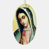 Unsere Dame von Guadalupe-Verzierung Keramik Ornament (Rechts)