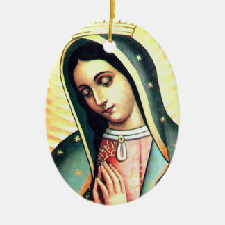Unsere Dame von Guadalupe-Verzierung Keramik Ornament