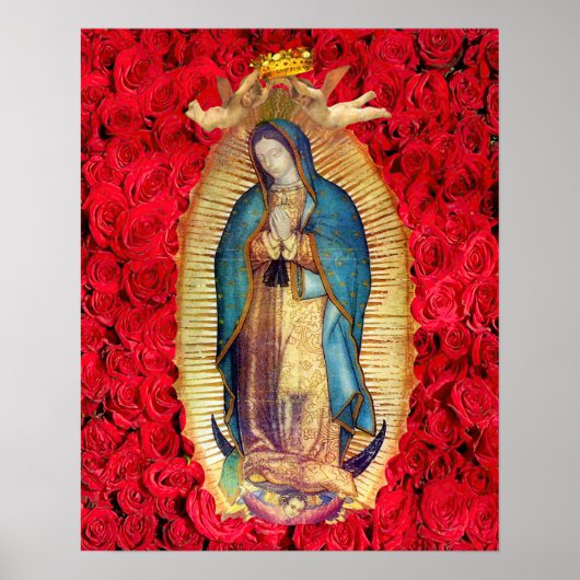 Unsere Dame von Guadalupe Virgen de Guadalupe # 10 Poster (Vorne)