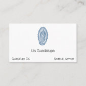 Unsere Dame von Guadalupe Visitenkarte (Vorderseite)