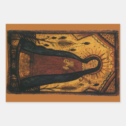 Unsere Dame von Guadalupe von Pedro Antonio Fresqu Geschenkpapier Set (Vorderseite)