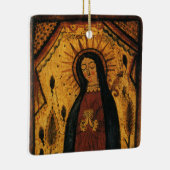 Unsere Dame von Guadalupe von Pedro Antonio Fresqu Keramikornament (Rechts)