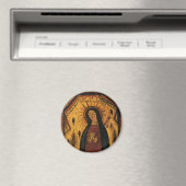Unsere Dame von Guadalupe von Pedro Antonio Fresqu Magnet (In Situ (Geschirrspüler))