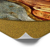 Unsere Dame von Gusdalupe Patronin von Amerika. Poster (Ecke)