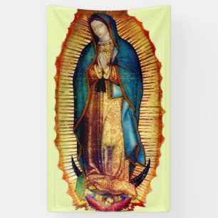 Unsere Dame von Jungfrau-Mary-Fahne Guadalupes Banner