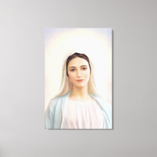 Unsere Dame von Medjugorje, 24" x 36", Leinwand, 1 Leinwanddruck