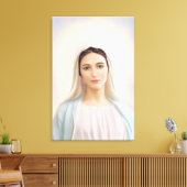 Unsere Dame von Medjugorje, 24" x 36", Leinwand, 1 Leinwanddruck (Insitu (Wohnzimmer))