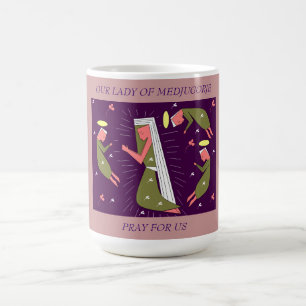 Unsere Dame von Medjugorje betet für uns Kaffeetasse