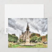 Unsere Dame von Paris Notre Dame de Paris Postkarte (Vorne/Hinten)