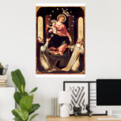 Unsere Dame von Pompeji Poster (Heimbüro)