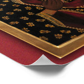 Unsere Dame von Tschenstochowa Devotional Image. Poster (Ecke)