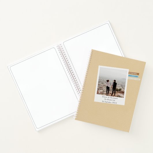 Unsere Eimerliste Paare Keepake Journal Notizblock (Innenseite)