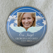 Unsere Engel Custom Foto Beerdigung Button