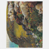 Unsere englische Küste oder Strayed Sheep William Fleecedecke (Vorderseite)