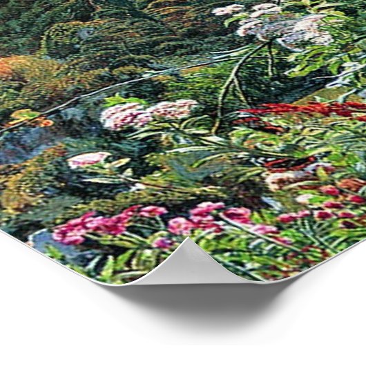 Unsere englische Küste von William Holman Hunt Poster (Ecke)