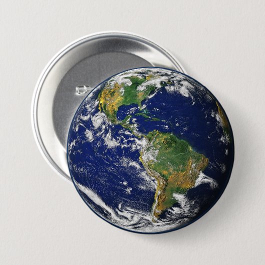 Unsere Erde Button (Vorne & Hinten)