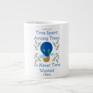 Unsere Erde, Erde, Tag, Liebe Erde, personalisiere Jumbo-Tasse