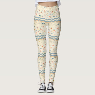 Unsere Erinnerungen des Ozeans werden sich fortset Leggings