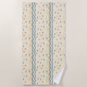 Unsere Erinnerungen des Ozeans werden sich fortset Strandtuch (Vorderseite)