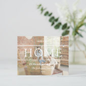 Unsere erste Ankündigung über das Verschieben von  Postkarte (Stehend Vorderseite)