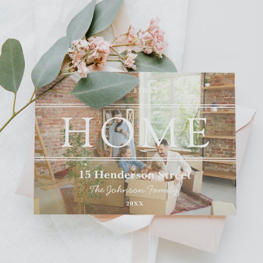 Unsere erste Ankündigung über das Verschieben von  Postkarte