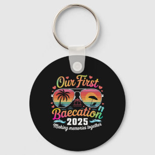 Unsere erste Baecation 2025 passende Kreuzfahrt Pa Schlüsselanhänger