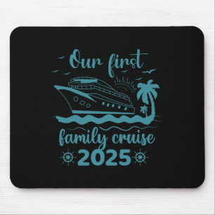 Unsere erste Familienfahrt 2025 Sommerurlaub Reise Mousepad