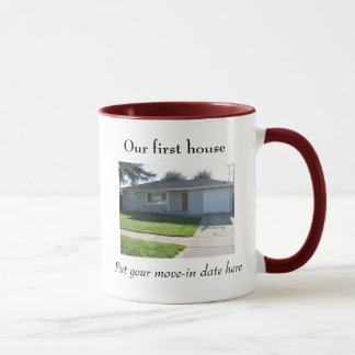 Unsere erste Haus-Tasse Tasse