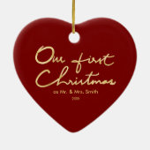 Unsere erste keramik ornament (Hinten)