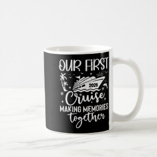 Unsere erste Kreuzfahrt 2026 Gemeinsame Familienre Kaffeetasse