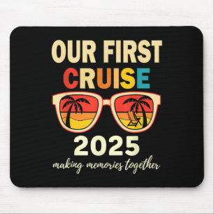 Unsere erste Kreuzfahrt zusammen für Paare Uni-Erw Mousepad