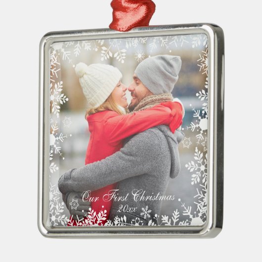 Unsere erste silbernes ornament (Links)