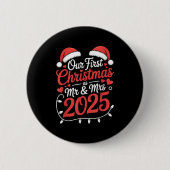 Unsere erste Weihnachtsfeier als Frau 2025 Verheir Button (Vorderseite)