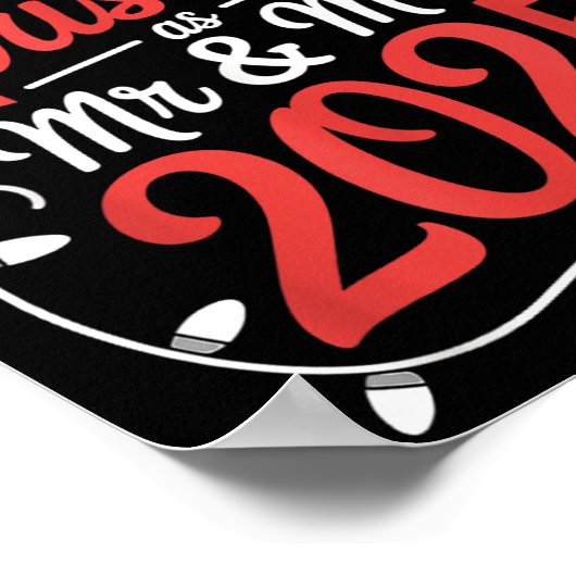 Unsere erste Weihnachtsfeier als Frau 2025 Verheir Poster (Ecke)