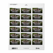 Unsere erste Weihnachtsrede als Foto und Mr. Adressaufkleber (Vorne)