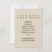 unsere erste Zuhause (Mod Zuhause) Ankündigung (Rückseite)